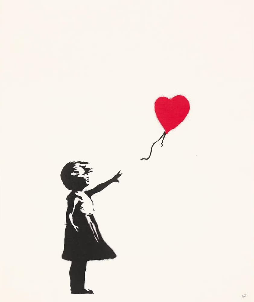 Banksy's Girl with Balloon